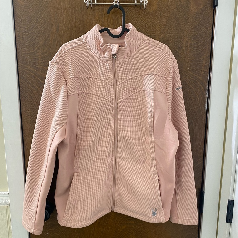 Spyder Light Pink Full-Zip Jacket